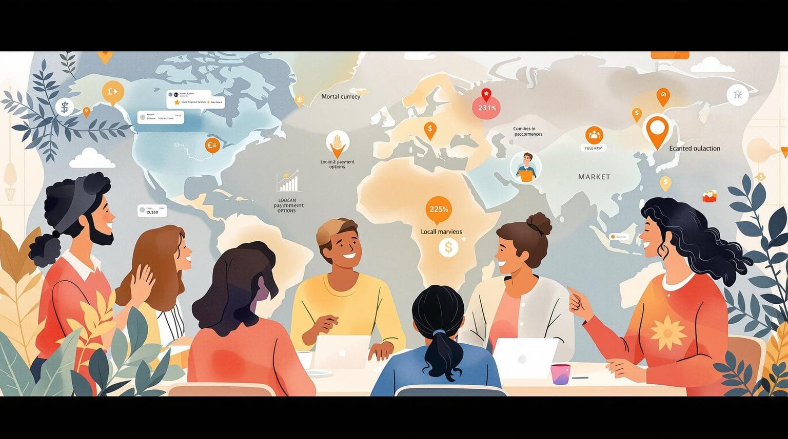 Internationalisation on Shopify; markets, currencies & growth strategies.