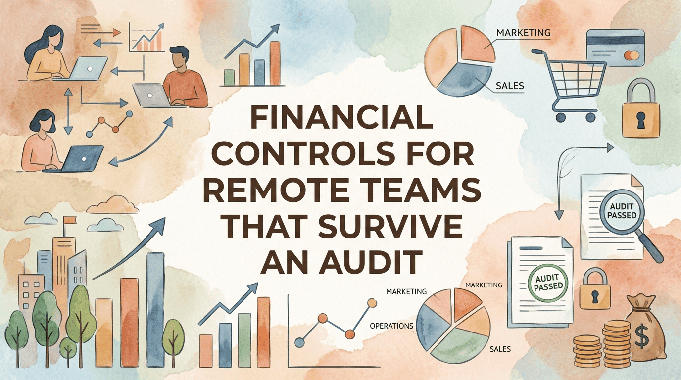 Financial Controls for Remote Teams That Survive an Audit