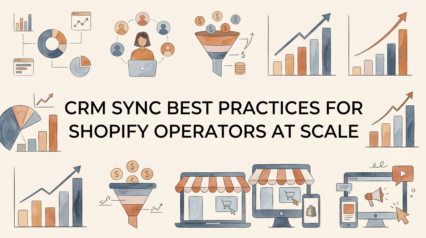 CRM Sync Best Practices for Shopify Operators at Scale