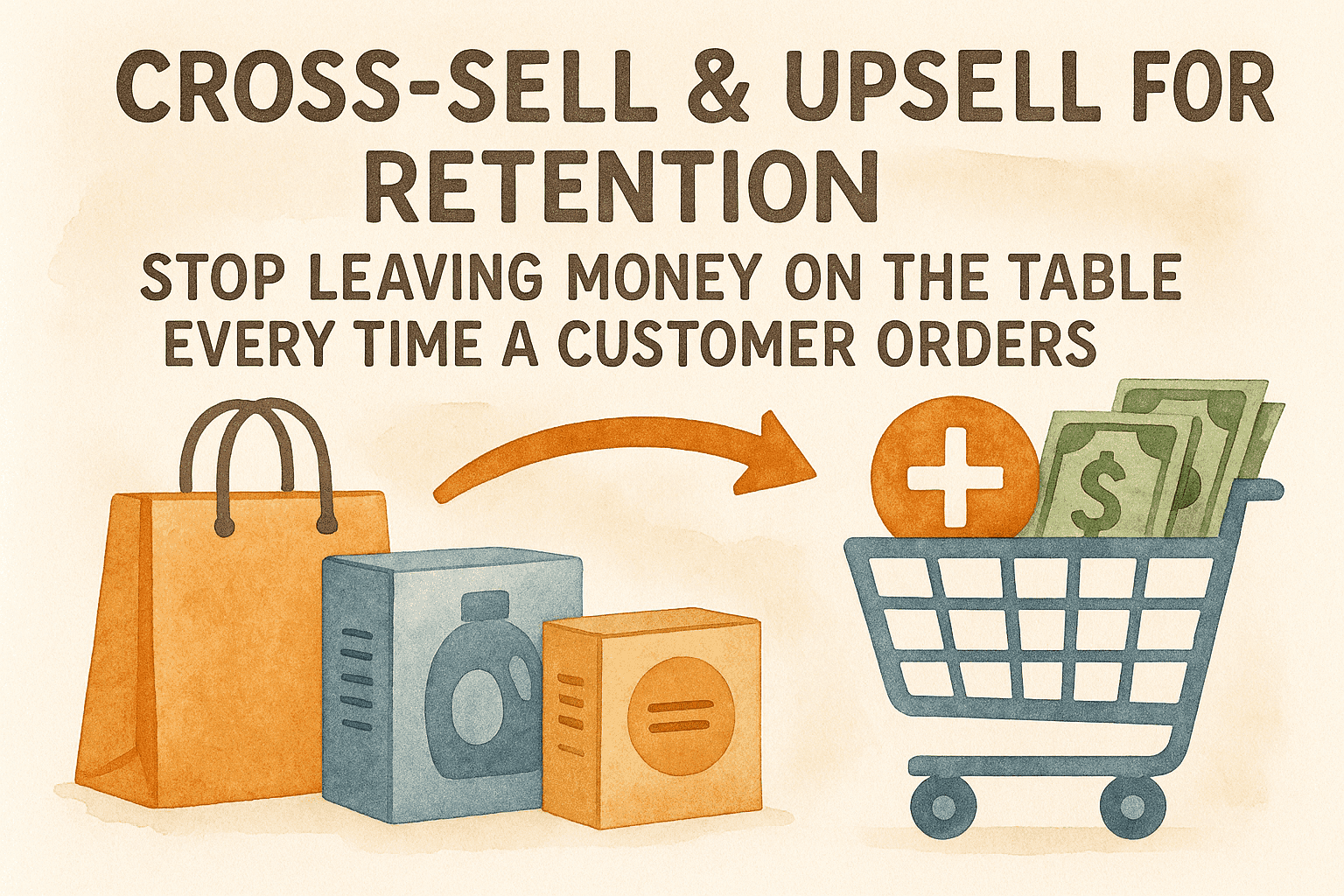 Cross-Sell & Upsell for Retention: Stop Leaving Money on the Table Every Time a Customer Orders