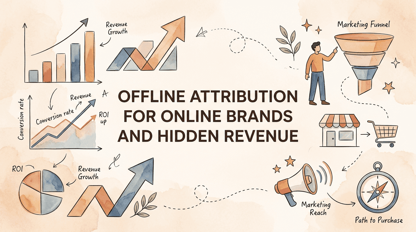 Offline Attribution for Online Brands and Hidden Revenue