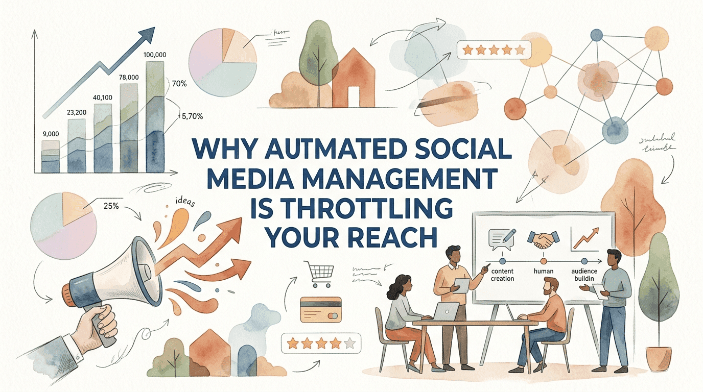 Why Automated Social Media Management Is Throttling Your Reach