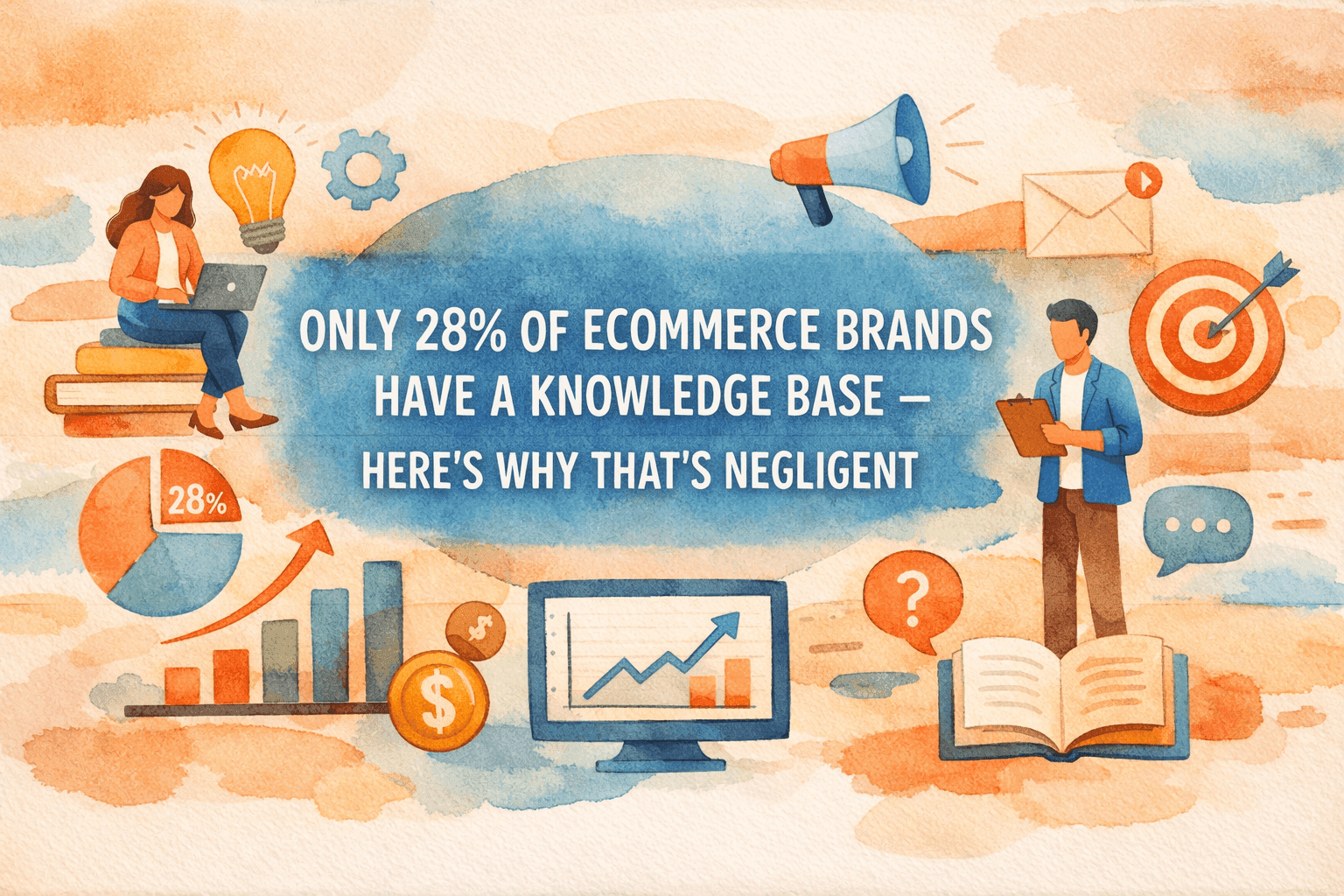 Only 28% of Ecommerce Brands Have a Knowledge Base - Here's Why That's Negligent