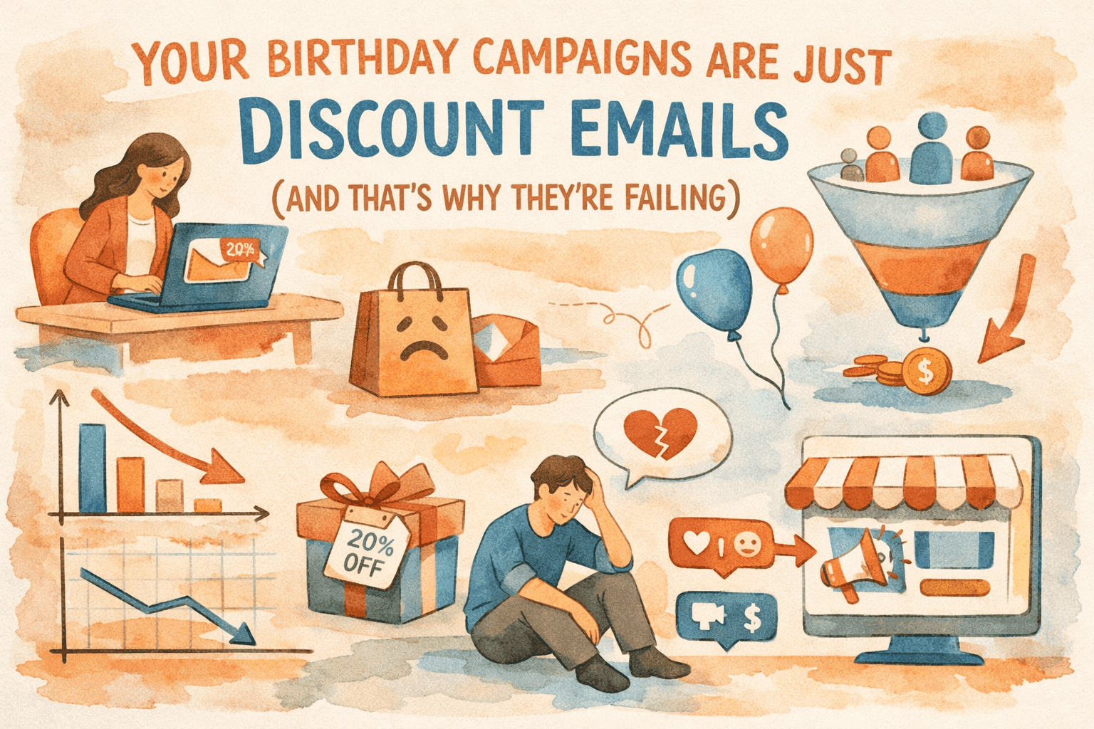 Your Birthday Emails Are Lazy Revenue Theater - Here's What Actually Works