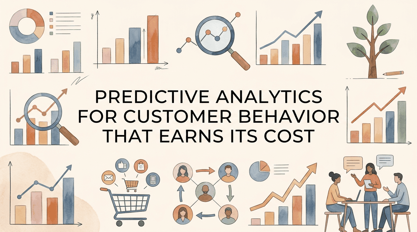 Predictive Analytics for Customer Behavior That Earns Its Cost