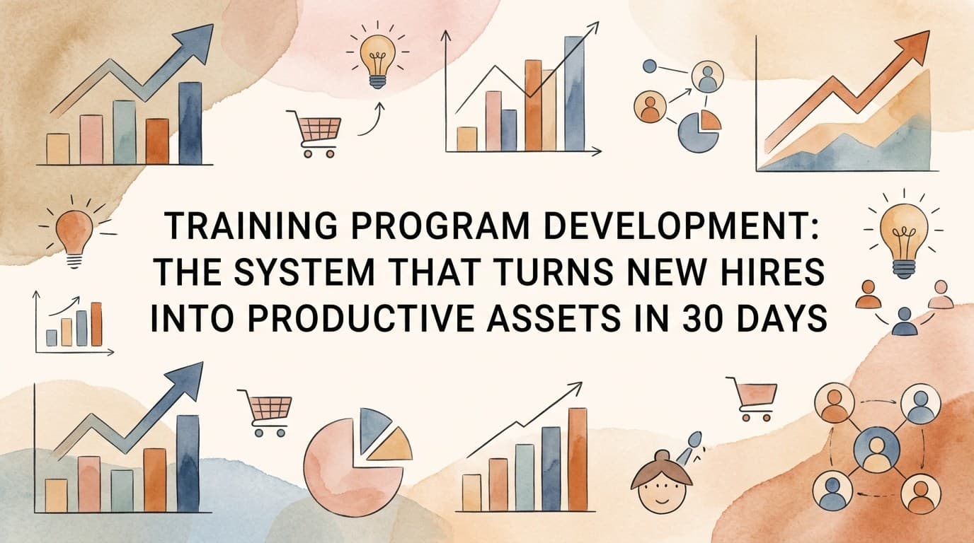 Training Program Development: The System That Turns New Hires Into Productive Assets in 30 Days