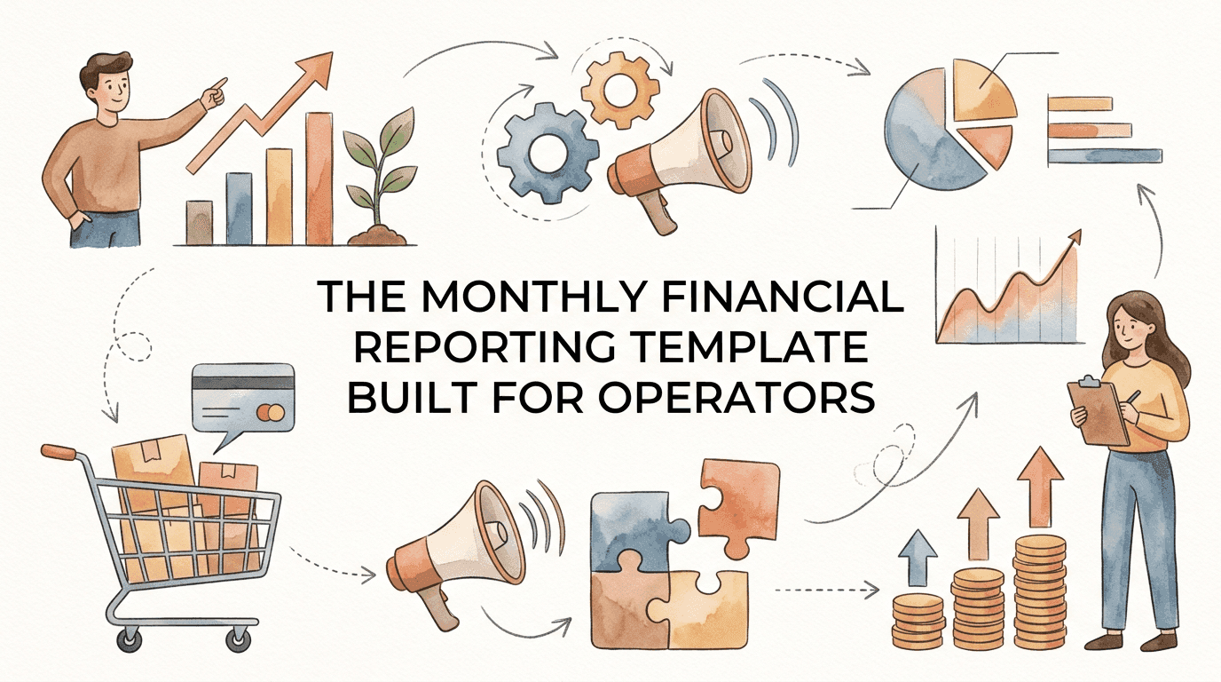 The Monthly Financial Reporting Template Built for Operators