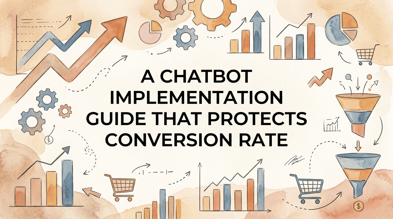 A Chatbot Implementation Guide That Protects Conversion Rate