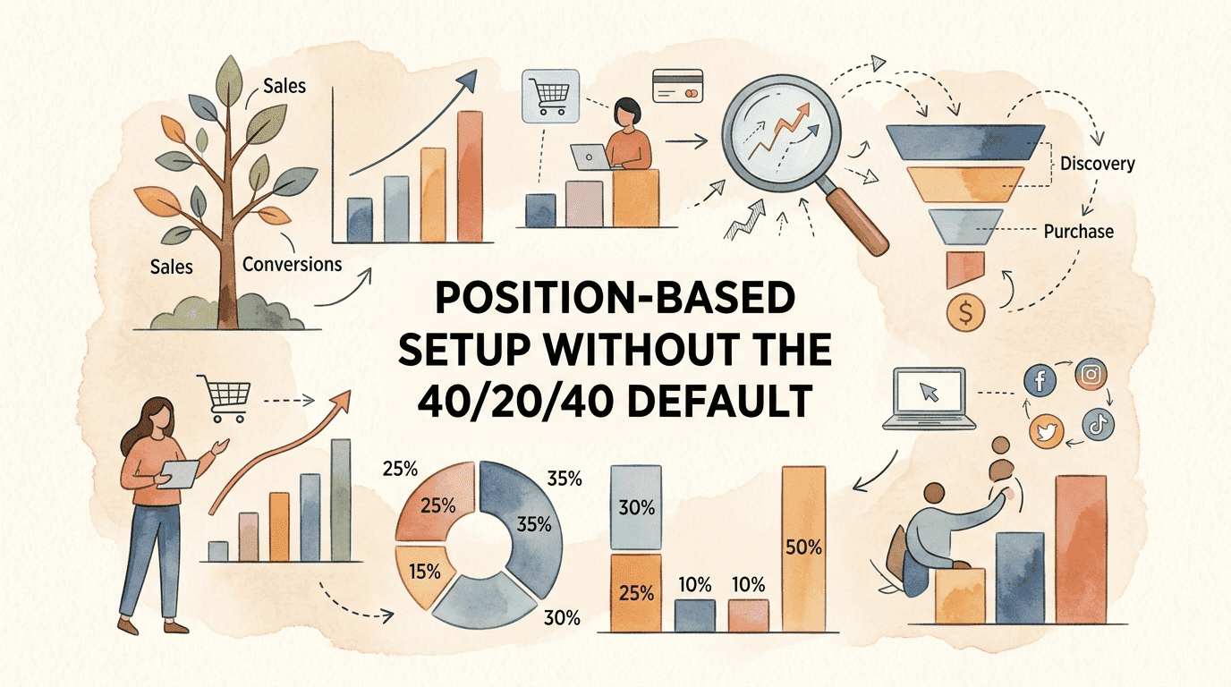 Position-Based Attribution Setup Without the 40/20/40 Default