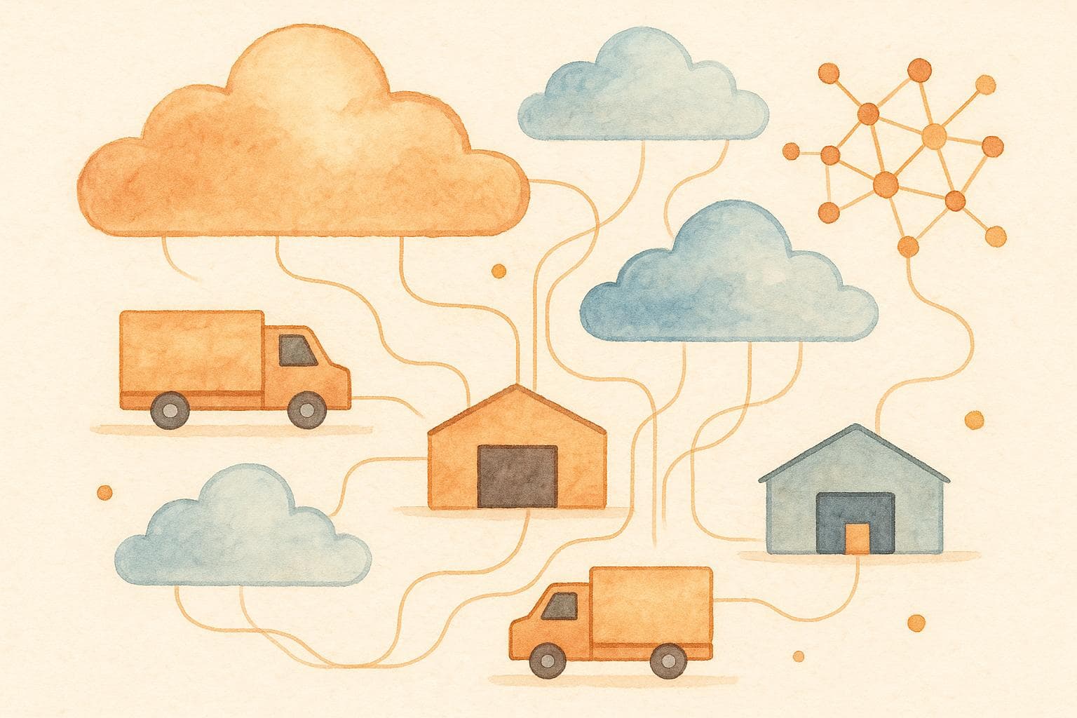Future of Cloud Supply Chains: AI and IoT