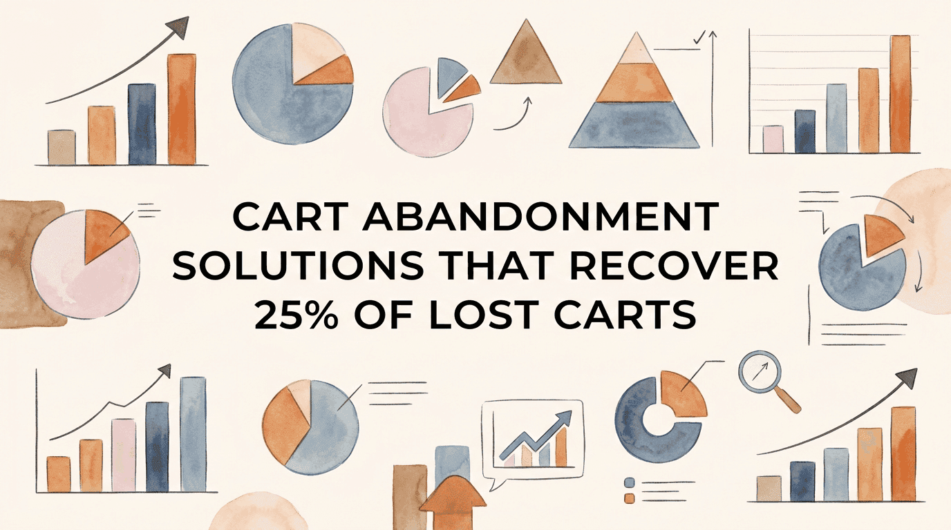 Cart Abandonment Solutions That Recover 25% of Lost Carts