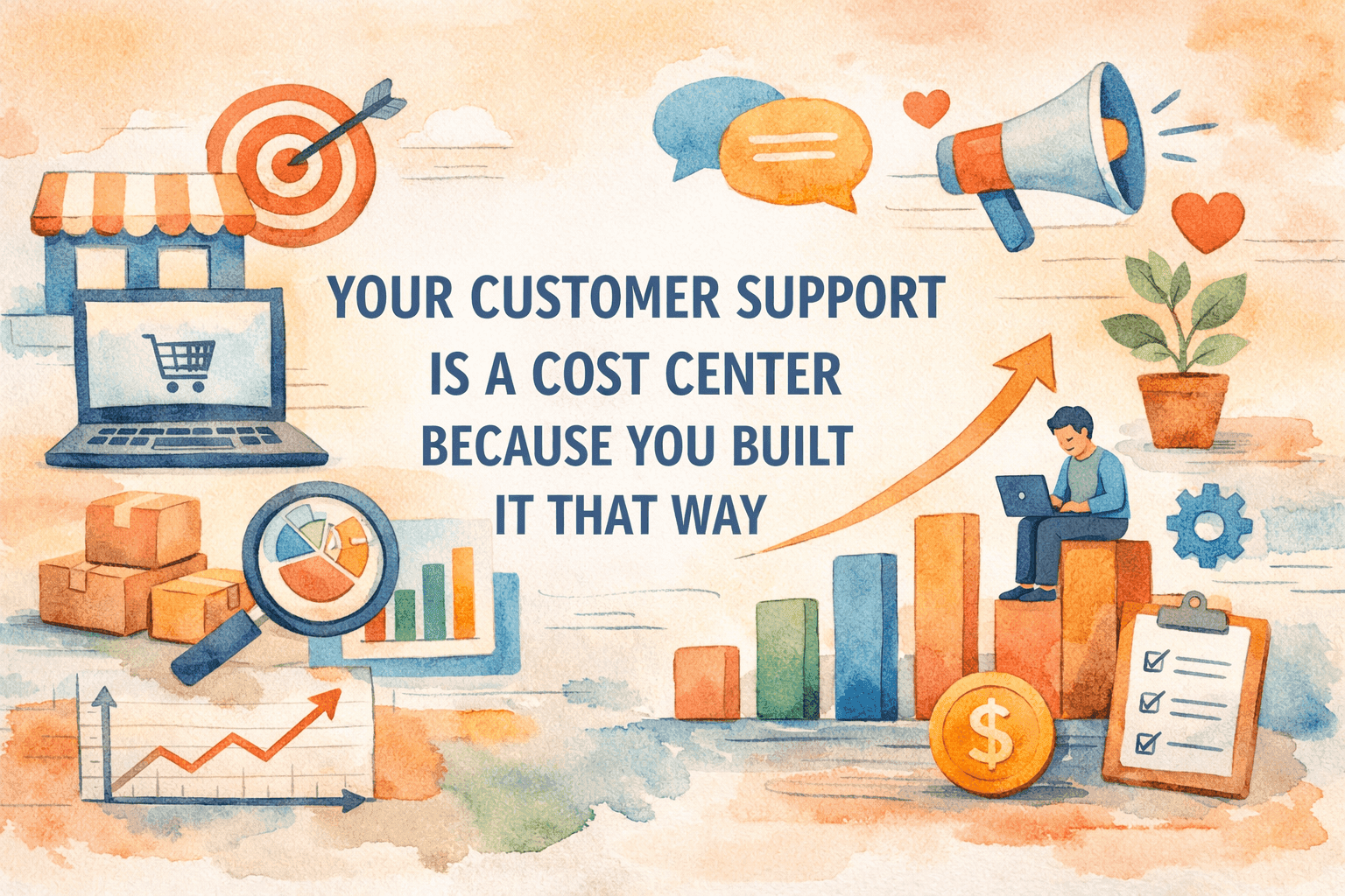 Your Customer Support Is a Cost Center Because You Built It That Way