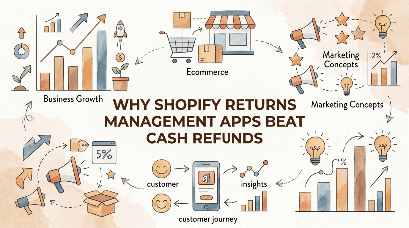 Why Shopify Returns Management Apps Beat Cash Refunds