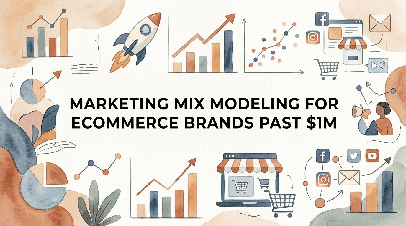 Marketing Mix Modeling for Ecommerce Brands Past $1M
